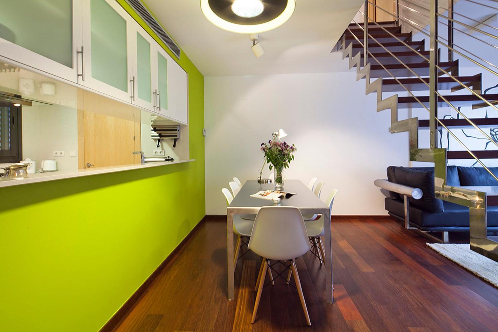 My Space Emirates - Splendid Apartment With Terrace And Pool Near Park Gueell Barcelona Eksteriør bilde