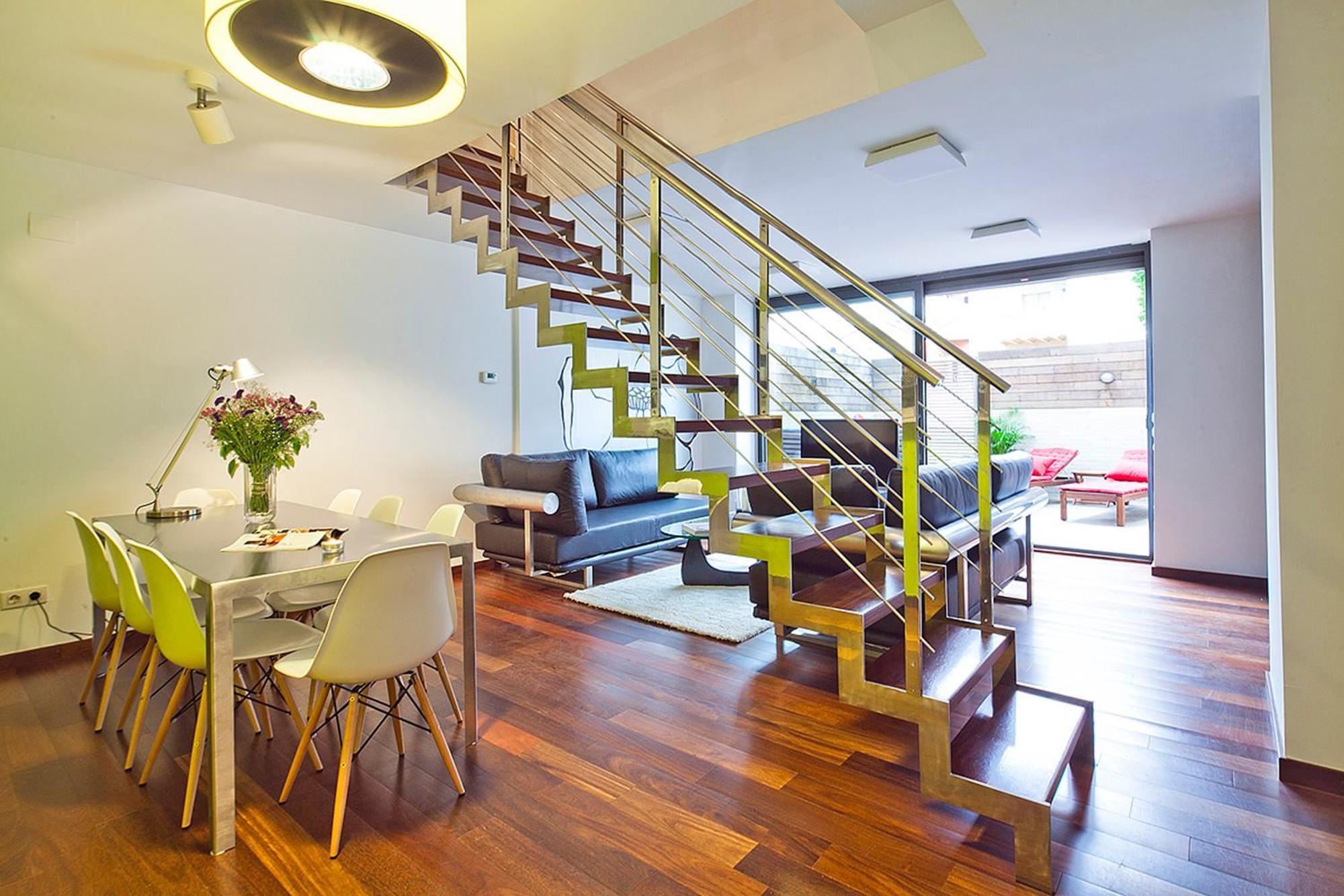 My Space Emirates - Splendid Apartment With Terrace And Pool Near Park Gueell Barcelona Eksteriør bilde
