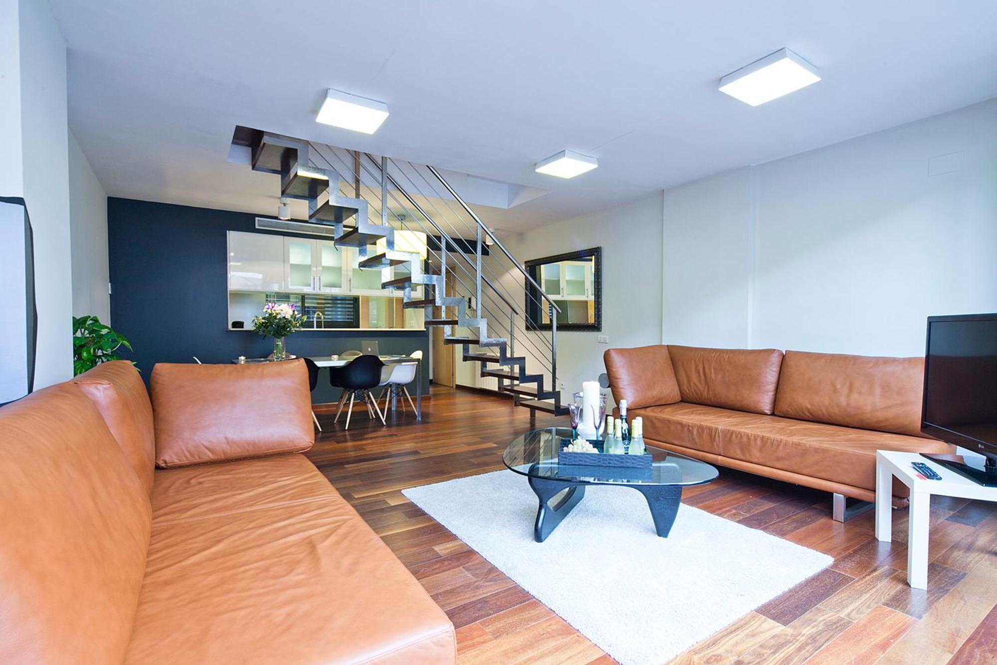 My Space Emirates - Splendid Apartment With Terrace And Pool Near Park Gueell Barcelona Eksteriør bilde